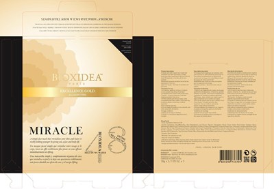 Image Of Carton (Bioxidea Miracle 48 Excellence Gold Mask Carton)